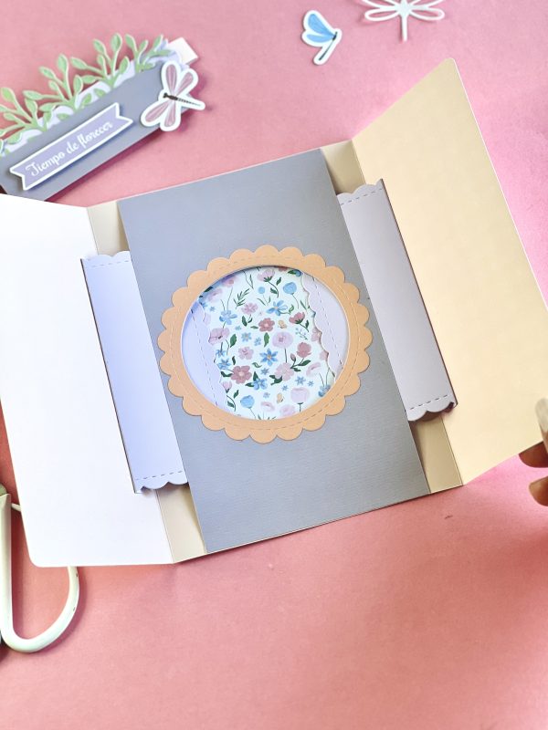 Taller: DÚO DE TARJETAS DINÁMICAS - “Esperando la primavera” con Day - Imagen 4