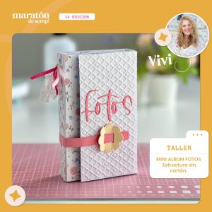 Taller:  Mini álbum con Vivi