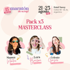 Pack x 3 Masterclasses - 15va Edición