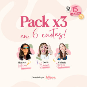 Pack x 3 Masterclasses - EN 6 CUOTAS At.