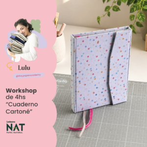 Workshop  Cuaderno Cartoné - Lulu